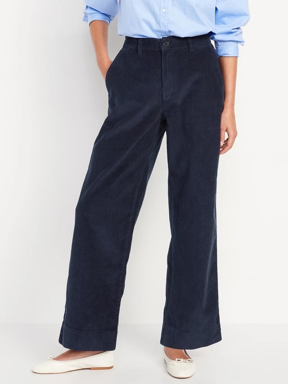 Corduroy Wide-Leg Pants Old Navy